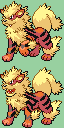Arcanine front sprite
