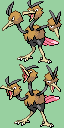 Dodrio front sprite