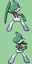 Gallade front sprite