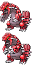 Groudon front sprite