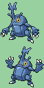 Heracross front sprite