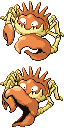 Kingler front sprite