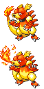 Magmar front sprite