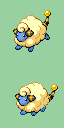 Mareep front sprite
