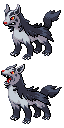 Mightyena front sprite