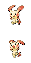 Plusle front sprite