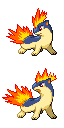 Quilava front sprite