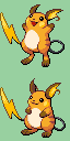 Raichu front sprite