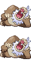 Slaking front sprite