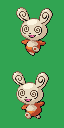 Spinda front sprite