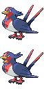 Swellow front sprite