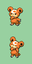Teddiursa front sprite