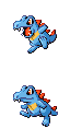 Totodile front sprite