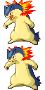 Typhlosion front sprite