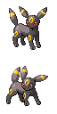 Umbreon front sprite