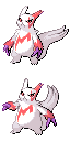 Zangoose front sprite